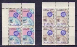 1967 TURKEY EUROPA CEPT BLOCK OF 4 MNH ** - 1967