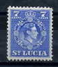 SAINT  LUCIA     1949    7c   Ultramarine - St.Lucia (1979-...)