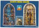 50 SAINTE-MERE-EGLISE - Le Vitrail Des Parachutistes - Sainte Mère Eglise