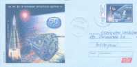 Romania Postal Stationery / 50 Years - Sputnik 3 - Russia & USSR