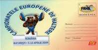 ROMANIA / Postal Stationery / European Championships - Gewichtheben