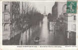 PARIS INONDE (janvier 1910) Rue St Charles (Grenelle)   1905 - Inondations