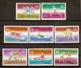 Romania 1984 MNH / Olympic Games Los Angeles / 8 Val + 2 MS Imperforated - Zomer 1984: Los Angeles