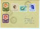 Luxembourg  -  Scoutisme  -    Lettre De 1957  -  Yvert  526/27 Et 528/30 -  Oblitération 1er Jour - Valeur 25 Euros - Covers & Documents