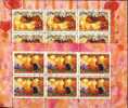 #Greenland 1999. Christmas. Sheetlets From Booklet . Michel 344-45. Cancelled(o) - Bloques