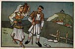 PEASANTS Of SOUTH SERBIA : KOSOVO & MACEDONIA [ EX-YOUGOSLAVIE ] - ILLUSTRATION: S. LATISHEV - ANNÉE: ENV. 1930 (d-912) - Kosovo