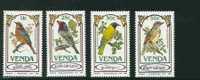 VENDA  1985 BIRDS SET MNH - Venda