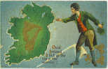 ST PATRICK DAY GREETING Irishman Wishes TOP O´ THE MORNIN To IRELAND Circa -1910 - Saint-Patrick