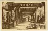 Carte Postale Ancienne Louhans - Les Arcades - Commerces, Magasins, Tabac, Pharmacie - Louhans