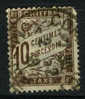 Taxe YT 29  / 10c Brun Obl.(2°choix) - 1859-1959 Usados