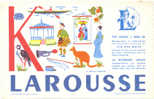 BUVARD - Jeu De Mots - Dictionnaire "Le Petit Larousse"  (b19) - L