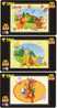 M01162 China Mcdonald's Disney Winnie The Pooh 3pcs - Alimentación