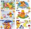 M01178 China Mcdonald's Disney Winnie The Pooh 6pcs - Alimentación