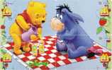 M01181 China Mcdonald's Disney Winnie The Pooh Puzzle 4pcs - Alimentación