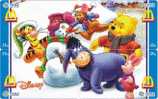 M01188 China Mcdonald´s Disney Winnie The Pooh Puzzle 4pcs - Alimentation