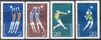 1970 Bulgaria - Volleyball - Complete Set Mint - Pallavolo