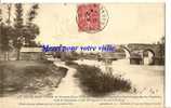 Cp 77 BRAY Le Vieux Le Pont Détruit 12 Septembre 1870 à L'approche Des Prussiens ( Guerre ) Télégraphe Signalait Provins - Bray Sur Seine