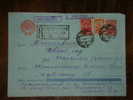 Russia,SSSR,Air Mail Registered Letter,Par Avion Stationery Cover,Aero Post,additional Stamps - Lettres & Documents