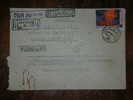 Russia,SSSR,Air Mail Registered Letter,Par Avion Cover,Aero Post,Cosmos Stamp,Recommande Seal - Storia Postale