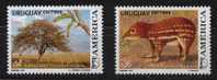 URUGUAY Sc#2034/5 MNH STAMP America UPAEP Flora Fauna Rodient - Rodents