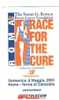 TELECOM ITALIA  - CAT. C.& C F3482    -    RACE FOR THE CURE ( ROMA 2001)    -   USATA - Pubbliche Speciali O Commemorative