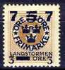 ##Sweden 1918. Michel 116. MH(*) - Neufs