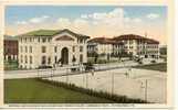 Tennis Scene, Central And Science Building And Tennis Court, Carnegie Tech, Pittsburgh PA - Pittsburgh