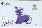 Télécarte CHEVAL (258) Pferd - Horse - Paard - Caballo Phonecard Animal Japon * ZODAIC * ZODIAQUE * STERNZEIGEN - Zodiaque