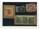 - ENSEMBLE DE TIMBRES DE L´INDE ANGLAISE SUR FRAGMENTS . GEORGE V - 1911-35 Roi Georges V