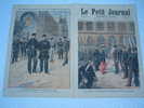 LE PETIT JOURNAL N° 0203 DU 03/10/1894 LE DRAPEAU DES PONTONNIERS + NOUVEAU COSTUME DES GARDIENS DE LA PAIX - Le Petit Journal