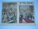 LE PETIT JOURNAL N° 0210 DU 25/11/1894 OBSEQUES DU TSAR ALEXANDRE III + LE REPAS DES FUNERAILLES OFFERT AUX PAUVRES - Le Petit Journal