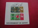 == Qatar , 1966  Block 2B  Space   ** MNH - Qatar