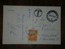 Yugoslavia,FNRJ,Postage Due,Porto Stamp,30 Dinars,Serbia,Lazarevac,Village View,vintage Postcard - Unclassified