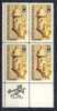 1971 United States  8 Cents  MNH Plate Block Of 4 " San Juan " - Numero Di Lastre