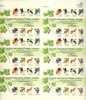 1979 United States MNH Full Sheet Of CAPEX Canada Birds & Animals Stamps - Sheets