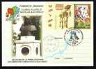 Dracula - Vlad Tepes - Vampire 2009 Very Rare Cover Stamp + Tab Romania. - Verhalen, Fabels En Legenden