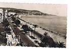 110210A CPSM Glacée N&B Avec Voiture (tacot) Format CPA Années 1930 ? : Promenade Des Anglais - Transport Urbain - Auto, Autobus Et Tramway