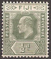 FIJI..1904/1912..Michel # 47b...MLH. - Fidji (...-1970)