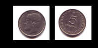 5 DRACHMES 1978 - Grèce