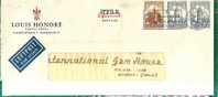 DENMARK - 1955 AIR MAIL  COVER - Brieven En Documenten