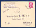 REUNION Lettre Cachet St Pierre 1970 TB - Storia Postale