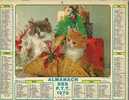 CALENDRIER ALMANACH DES PTT De  1978 - Grossformat : 1981-90