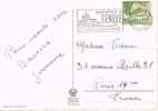 Postal GENEVE (suiza) 1952.  Sejournez A Geneve - Covers & Documents