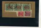 - TIMBRES DE L´INDE ANGLAISE SUR FRAGMENT . GEORGE V - 1911-35 Roi Georges V