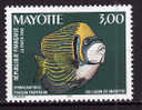 COLONIE.MAYOTTE.N°60.FAUNE POISSON EMPEREUR DU LAGON POMACANTHUS.**neuf - Other & Unclassified