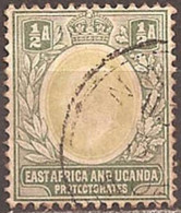 EAST AFRICA & UGANDA..1904/07..Michel # 17...used. - East Africa & Uganda Protectorates