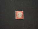 ITALIA-1862 EFFIGIE 40c ROSSO C., Bordo Di Foglio A Sinistra..ANNULLO:PD.. - Gebraucht