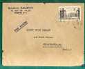 FRANCE - 1947 PARIS To PHILADELPHIA COVER - Yvert # 778 Solo Stamp - Cartas & Documentos