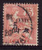 COLONIE.CHINE.N°77.TIMBRES DE 1902/1906 AVEC VALEUR EN MONNAIE CHINOISE EN SURCHARGES. Oblitéré - Sonstige & Ohne Zuordnung