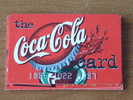 THE COCA-COLA CARD NR. 1886 1022 4387 ( Details See Photo - Out Of Date - Collectors Item ) - Dutch Item !! - Altri & Non Classificati